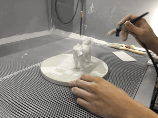 フィギュア制作工程2