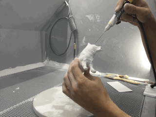 フィギュア制作工程3